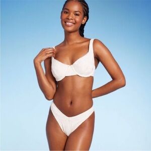 Wild Fable White Bikini Set